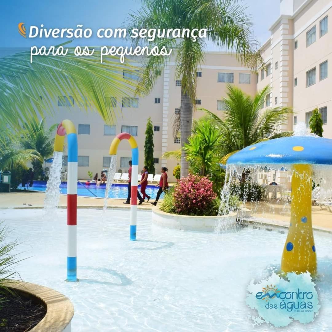 Apartamento Encontro das Águas Caldas Novas Exterior foto